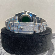 Automatic Fully Iced Out Moissanite Men's Watch