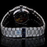 Superior Moissanite Diamond Full White Hip Hop Watch
