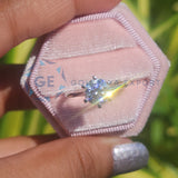 Lab Grown Round Cut Solitaire Engagement Ring