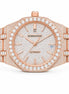 Round Cut Moissanite Hip Hop Men's Watch