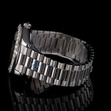 Day Date Moissanite Green Dial Wrist Watch For Men's
