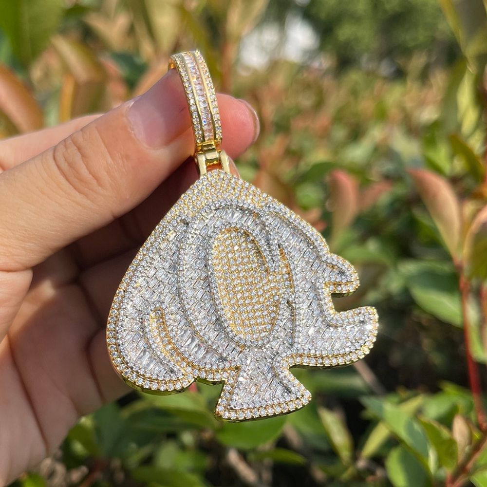 Iced Out Moissanite Diamond Hip Hop Pendant