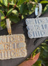 Hip Hop Iced Out Snitches Get Stitches Moissanite Diamond Pendant