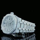 Automatic Bust Down Moissanite Diamond Watches For Men