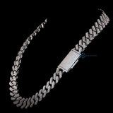 Full Moissnaite Diamond Iced Out Cuban Link Chain For Men's