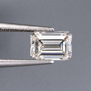 Emerald Cut Loose Lab Grown Diamond, F Color VS1 Clarity, CVD Diamond Stone