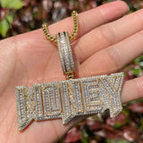 Customize Moissanite Diamond Iced Out Pendant