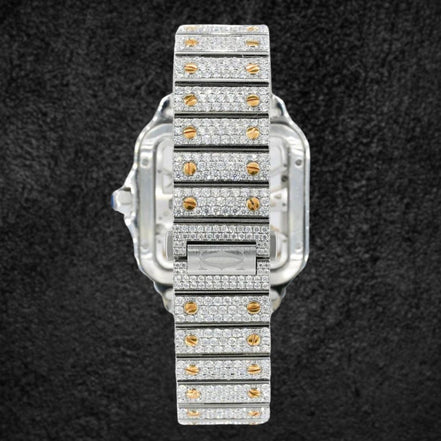 Skeleton Moissanite Diamond Luxury Hip Hop Watches