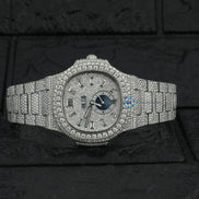 Bolo Baguette Dial Moissanite Automatic Luxury Watch