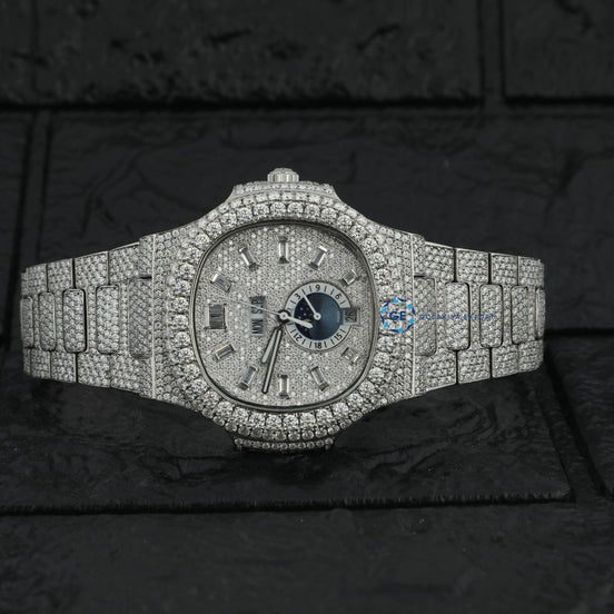 Bolo Baguette Dial Moissanite Automatic Luxury Watch