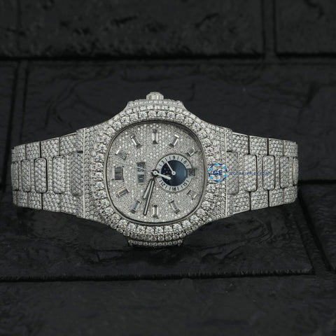 Bolo Baguette Dial Moissanite Automatic Luxury Watch