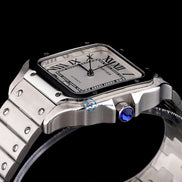 White Color Dial Luxury Classic Watch For Men's