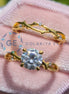 Round Cut Vintage Art Deco Lab Grown Diamond Ring