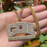 Rapper Style Moissanite Diamond Customize Pendant Necklaces