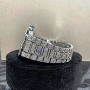 Full White VVS1 Moissanite Automatic Iced Out Watch
