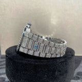 Full White VVS1 Moissanite Automatic Iced Out Watch
