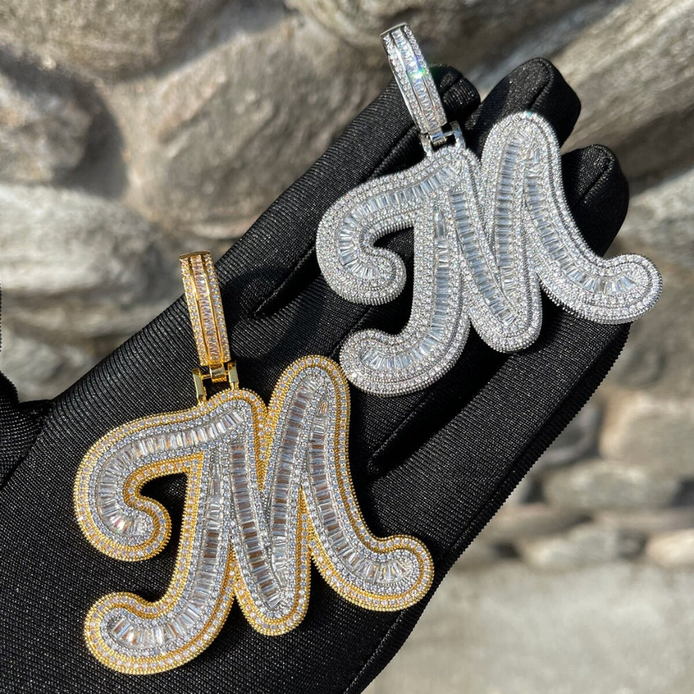 Customize Name Letter Pendant For Men's / Women's