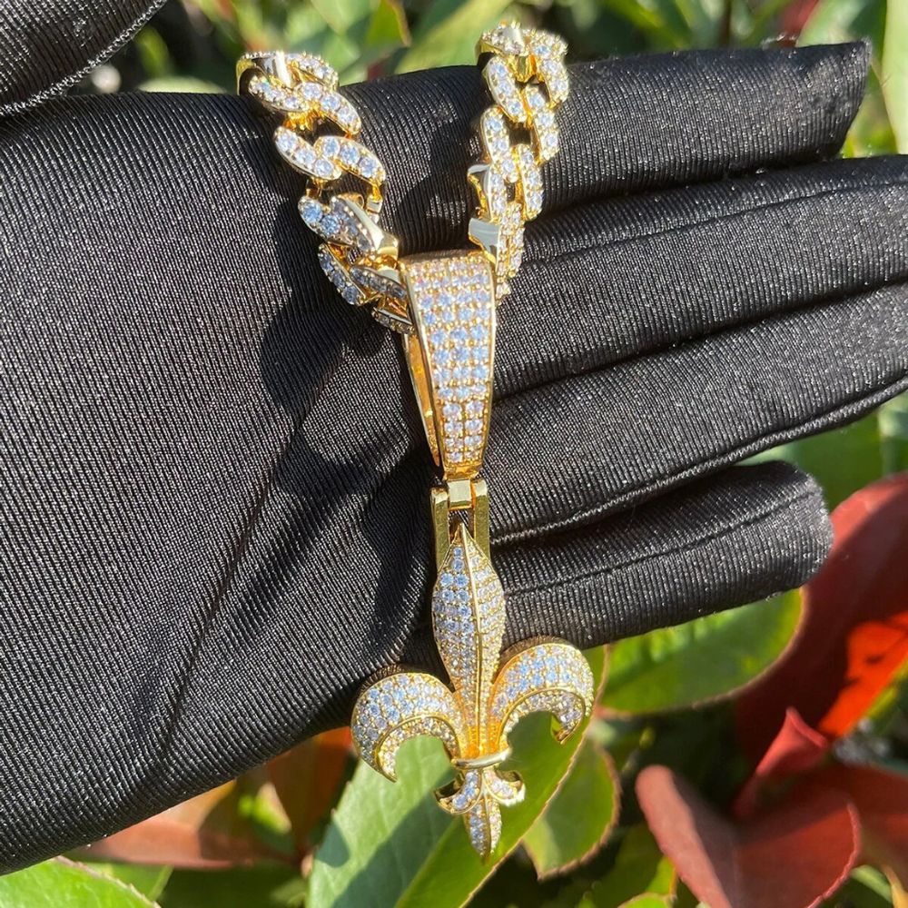 Moissanite Diamond Luxury Iced Out Men's Pendant