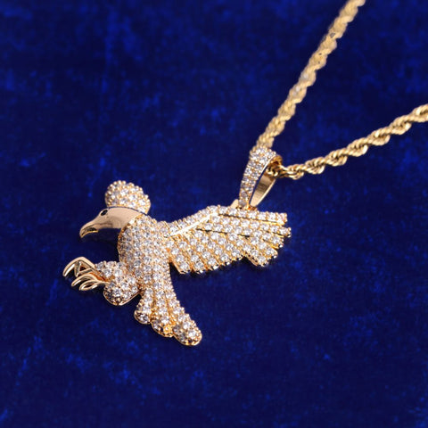 Crowned Majesty Moissanite Diamond Pendant