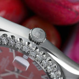 Red Roman Dial Datejust Automatic Watch