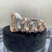 Unique And Stylish Moissanite Diamond Fancy Watch