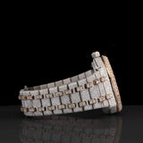 Moissanite Diamond Hip Hop Wrist Watch For Men's