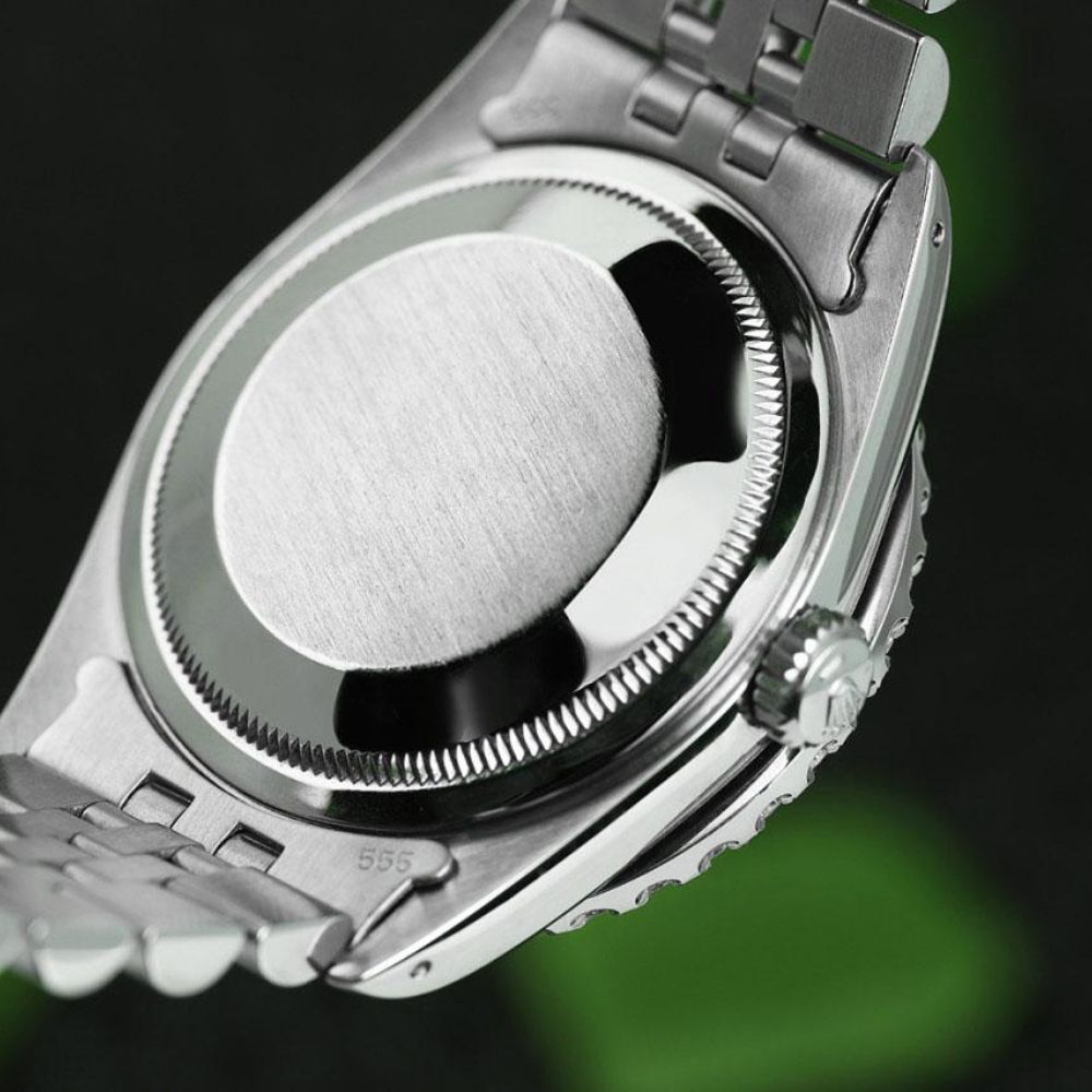 Grey Color Roman Dial Datejust Moissanite Watch
