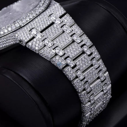 Moissanite Hip Hop Luxury Iced Out Automatic Watch