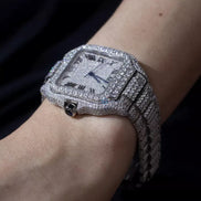 Romen Numeric Moissanite Automatic Mechanical Watch