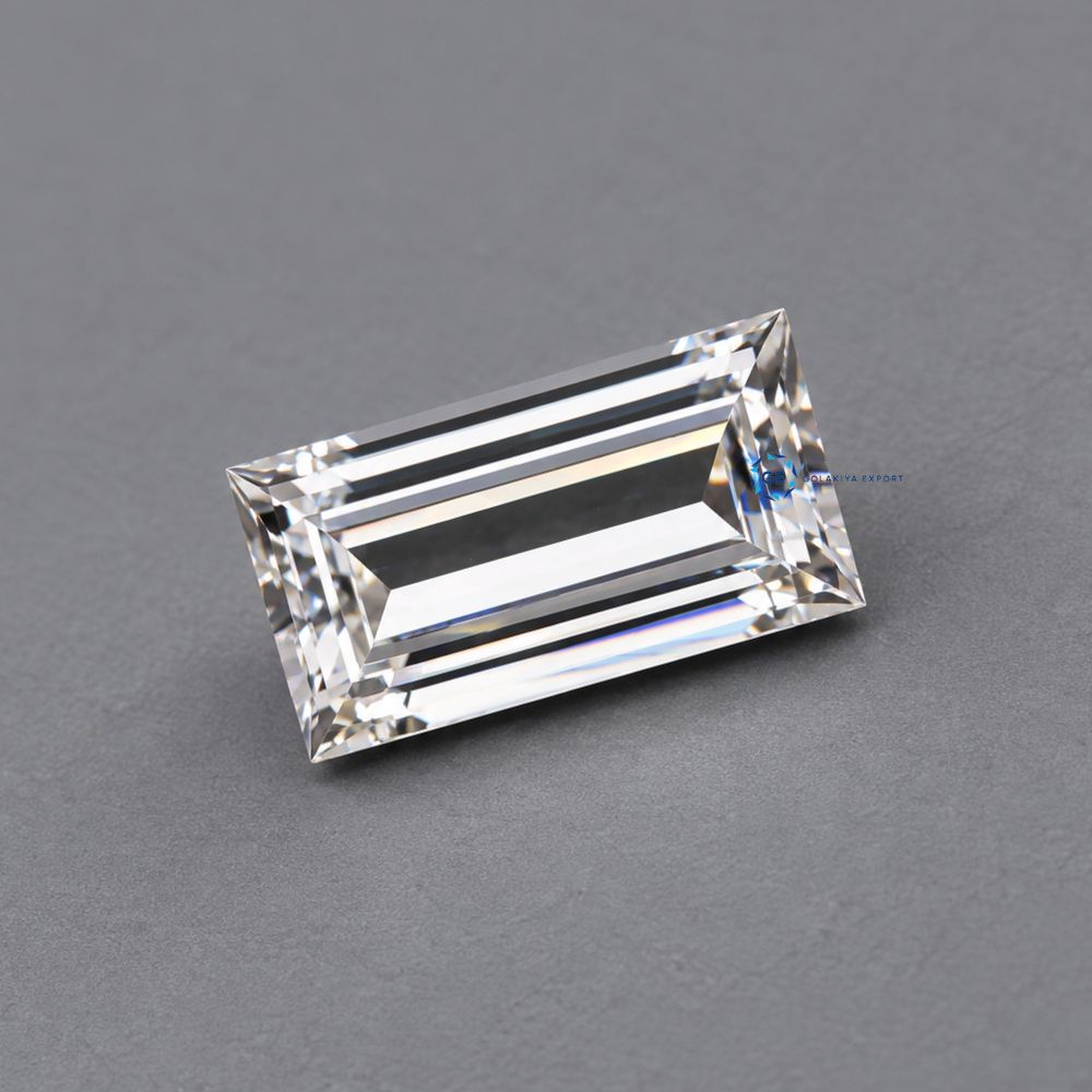 Baguette Cut Loose Lab Grown Loose Diamond, Certified Loose Diamond