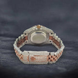 Automatic Bust Down Moissanite Elegant Watch
