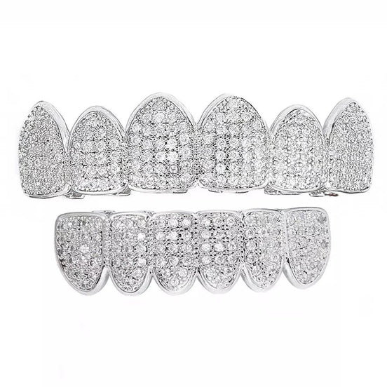 Round Cut Moissanite Handmade Grillz Gift For Men's