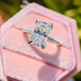 10K White Gold Lab Grown Diamond Wedding Ring
