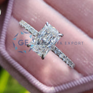 White Gold Lab Grown Diamond Wedding Ring