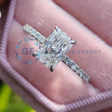 White Gold Lab Grown Diamond Wedding Ring
