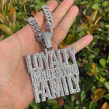 Hip Hop Luxury Moissanite Diamond Pendant For Men's