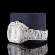 Automatic Fully Iced Out Moissanite Diamond Hip Hop Watch