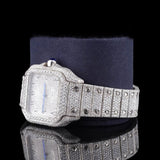 Automatic Fully Iced Out Moissanite Diamond Hip Hop Watch