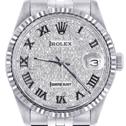 Luxury Moissanite Diamond Men's Watch