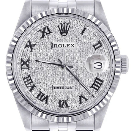 Luxury Moissanite Diamond Men's Watch