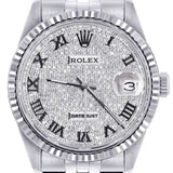 Men's Datejust Moissanite Diamond Watch