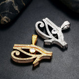 Eyes Of Horus Moissanite Diamond Men's Pendant