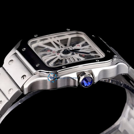 Skeleton Stainless Steel Automatic Exclusive Watch