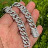 Men's Miami Link Moissanite Iced Out Luxury Men's Bracelet