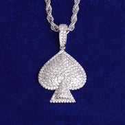 Heart Shape Moissanite Luxury Pendant