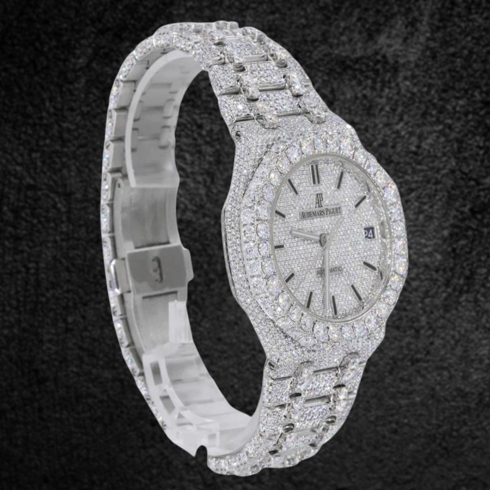 D Color Moissanite Iced Out Classic Luxury Watch For Men's