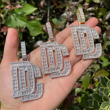 Baguette Cut Moissanite Diamond Iced Out Pendant