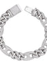 Iced Out Moissanite Cuban Link Men's Bracelet