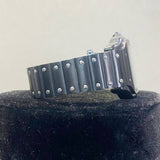 Full Black Stainless Steel Men's Daily Wear Watch