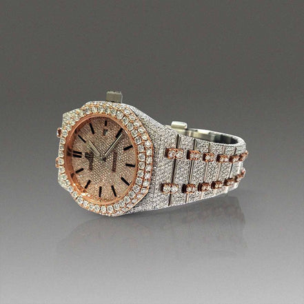 Luxury Moissanite Iced Out Stylish Watch For Men's